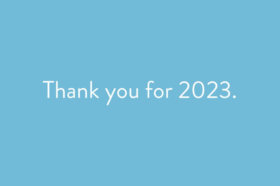 2023thank you card
