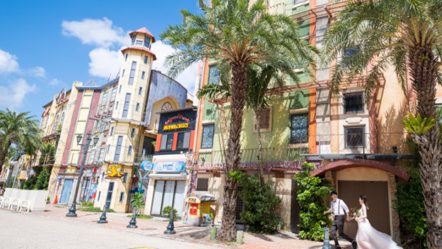 沖縄フォトウェディング(アメリカンビレッジ)