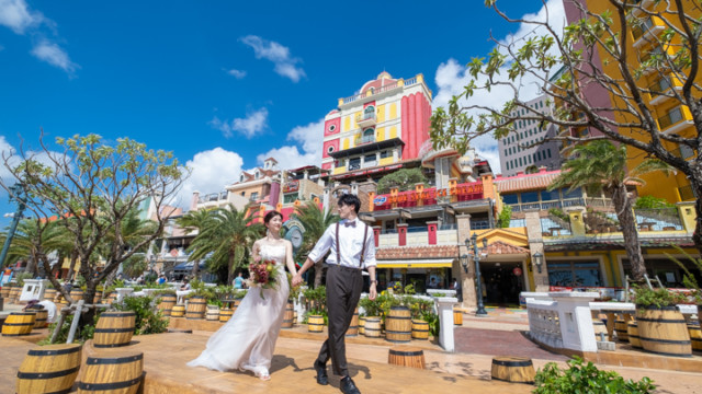 沖縄フォトウェディング(アメリカンビレッジ)