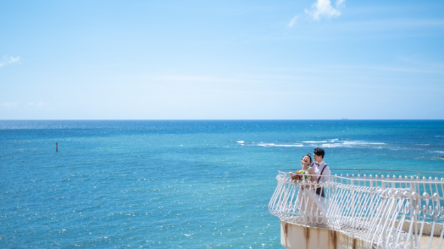 沖縄フォトウェディング(アメリカンビレッジ)