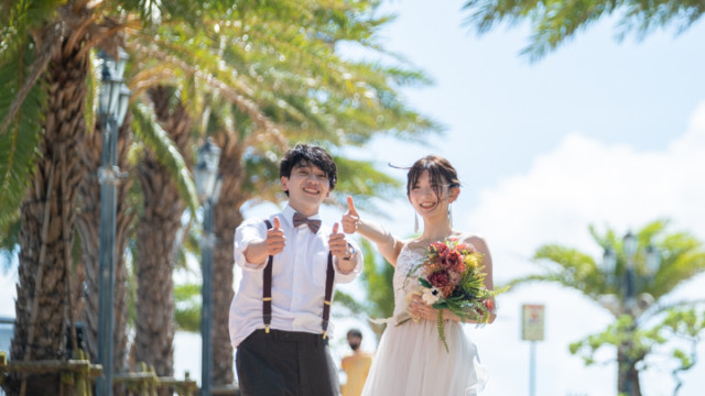 沖縄フォトウェディング(アメリカンビレッジ)