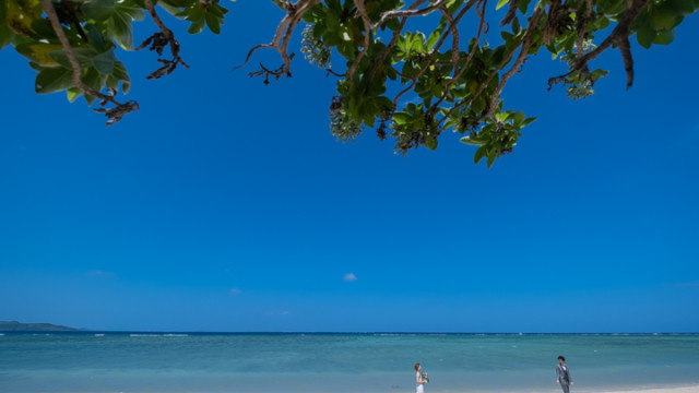 宮古島でのフォトウェディング(長北海岸)
