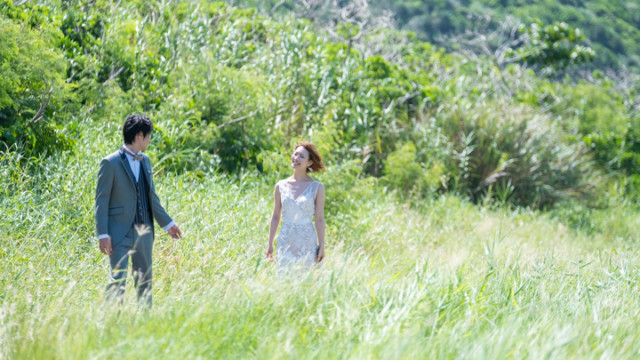 宮古島でのフォトウェディング(長北海岸)