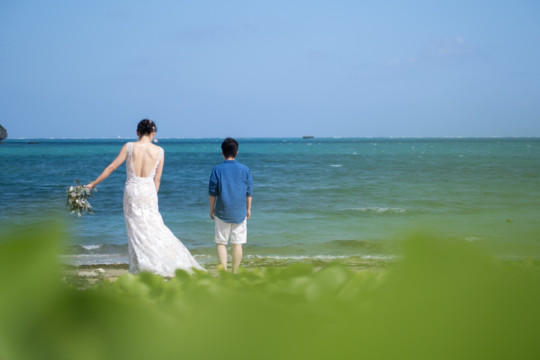 沖縄フォトウェディング(ムルク浜)