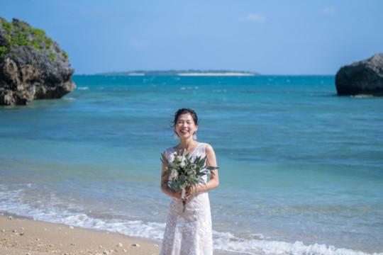 沖縄フォトウェディング(ムルク浜)