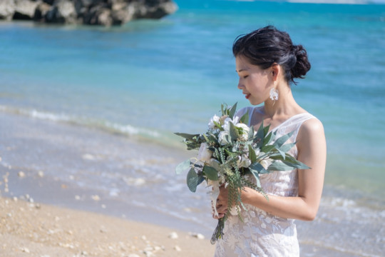 沖縄フォトウェディング(ムルク浜)