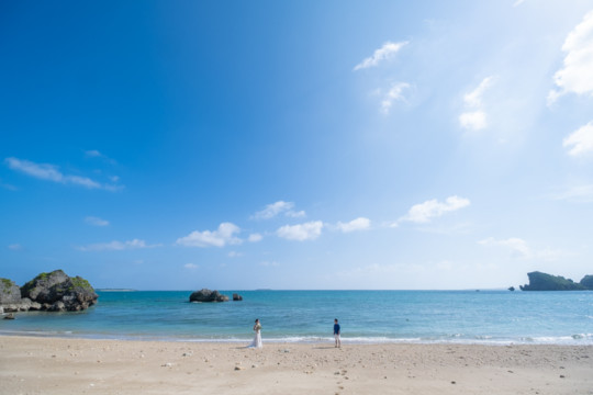 沖縄フォトウェディング(ムルク浜)