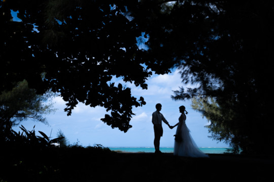 沖縄フォトウェディング(仲泊海岸)