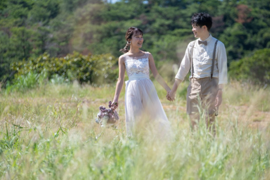 沖縄フォトウェディング(石川の街)