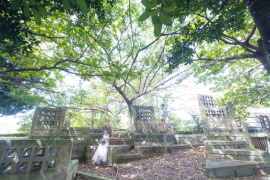 沖縄フォトウェディング(石川公園)