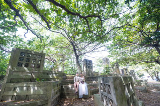 沖縄フォトウェディング(石川公園)