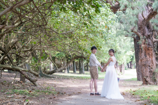 沖縄フォトウェディング(石川公園)