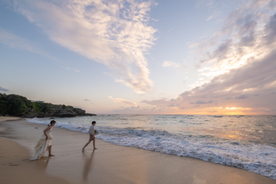 沖縄フォトウェディング(サンセット撮影)