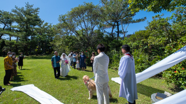 沖縄リゾートウェディング(森の中の結婚式)