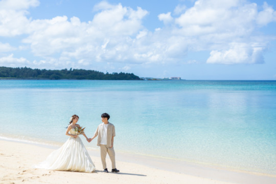 沖縄フォトウェディング(希望ヶ丘ビーチ)