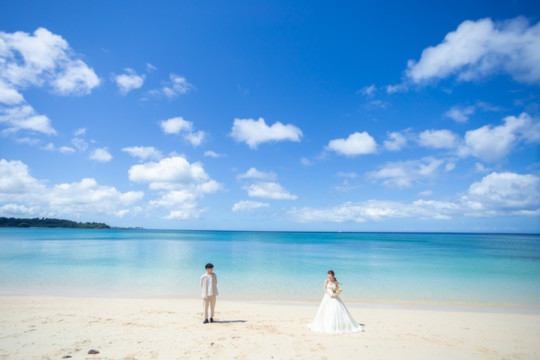 沖縄フォトウェディング(希望ヶ丘ビーチ)