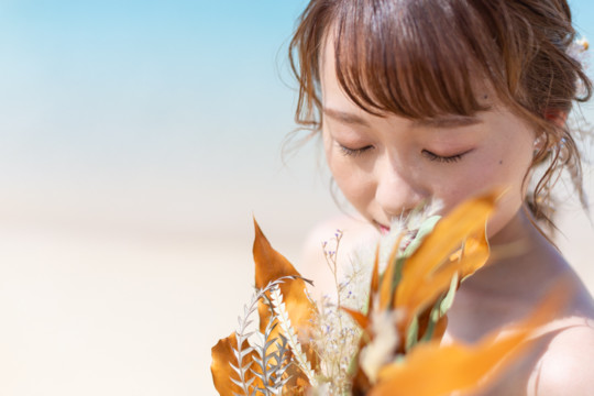 沖縄フォトウェディング(希望ヶ丘ビーチ)