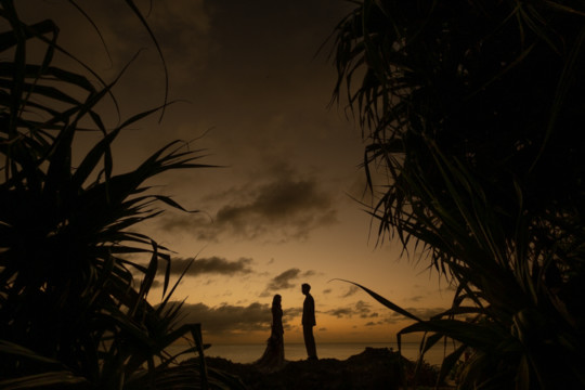 沖縄フォトウェディング(サンセット)