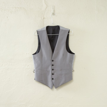 ベスト④(グレー)-M