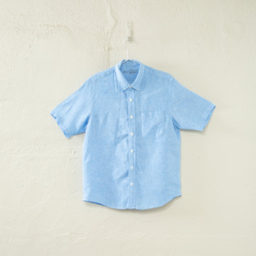 半袖シャツ③(水色)-M