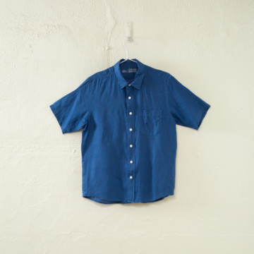 半袖シャツ②(ブルー)-M~L