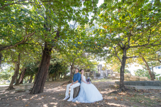 沖縄フォトウェディング(石川公園)