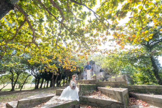 沖縄フォトウェディング(石川公園)