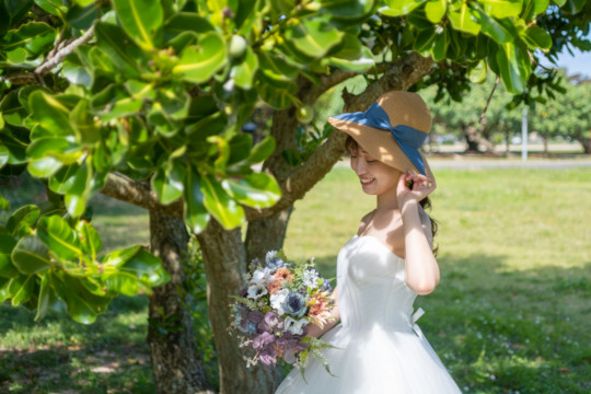 沖縄フォトウェディング(石川公園)