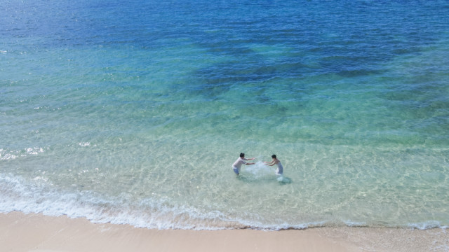 default 恩納村のビーチでフォトウェディング