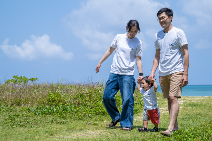 沖縄ファミリーフォト(仲泊海岸 )