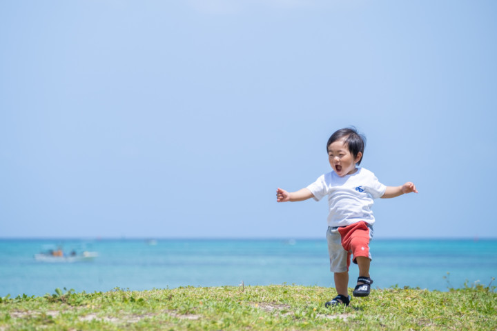 沖縄ファミリーフォト(仲泊海岸 )