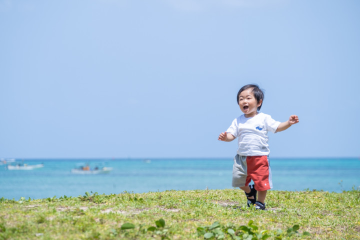沖縄ファミリーフォト(仲泊海岸 )