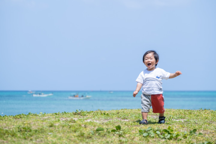沖縄ファミリーフォト(仲泊海岸 )