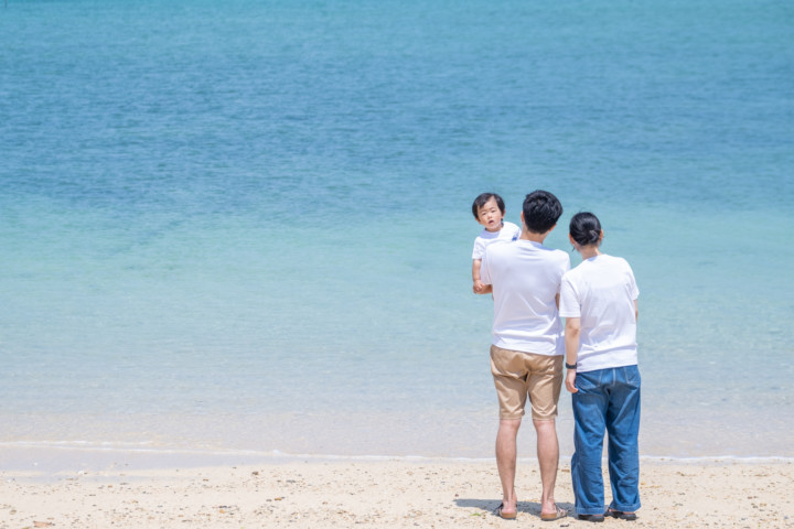 沖縄ファミリーフォト(仲泊海岸 )