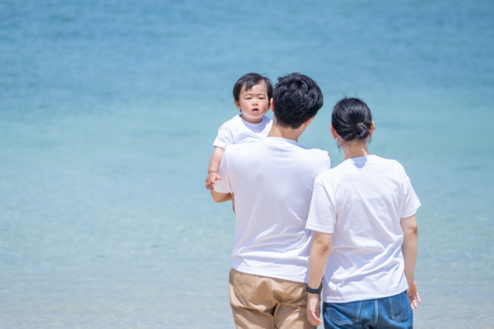 沖縄ファミリーフォト(仲泊海岸 )
