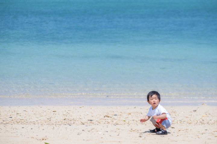 沖縄ファミリーフォト(仲泊海岸 )