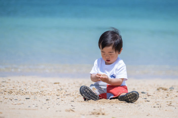沖縄ファミリーフォト(仲泊海岸 )