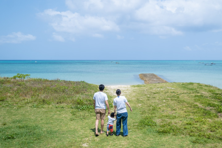 沖縄ファミリーフォト(仲泊海岸 )