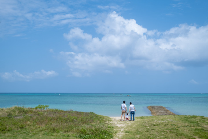 沖縄ファミリーフォト(仲泊海岸 )