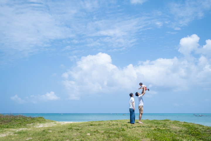 沖縄ファミリーフォト(仲泊海岸 )