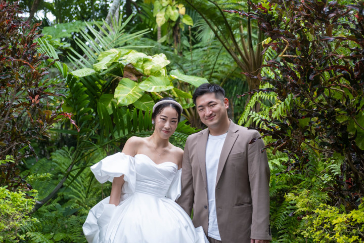 沖縄フォトウェディング(東南植物楽園)