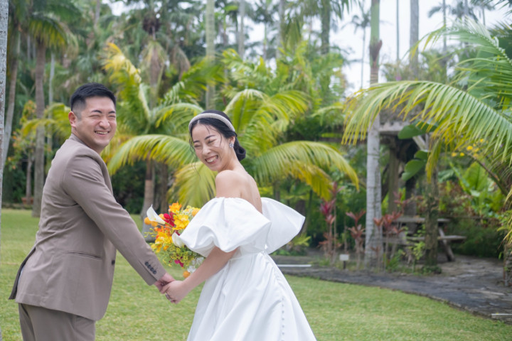 沖縄フォトウェディング(東南植物楽園)
