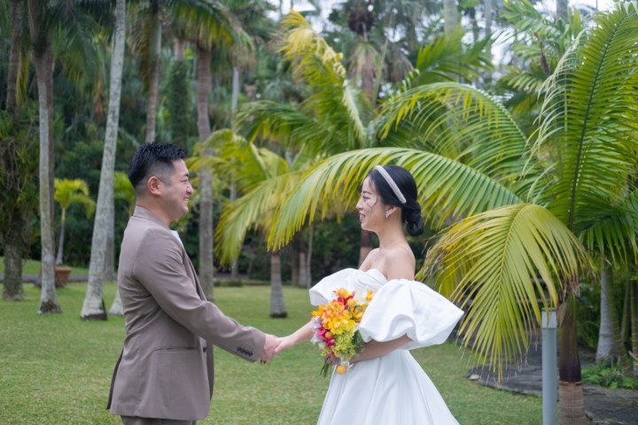 沖縄フォトウェディング(東南植物楽園)