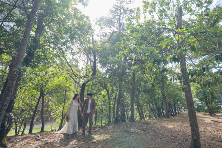 沖縄フォトウェディング(馬場緑地公園)