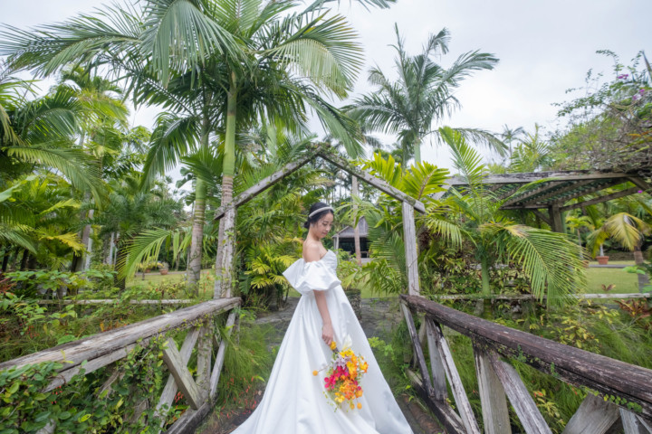 沖縄フォトウェディング(東南植物楽園)