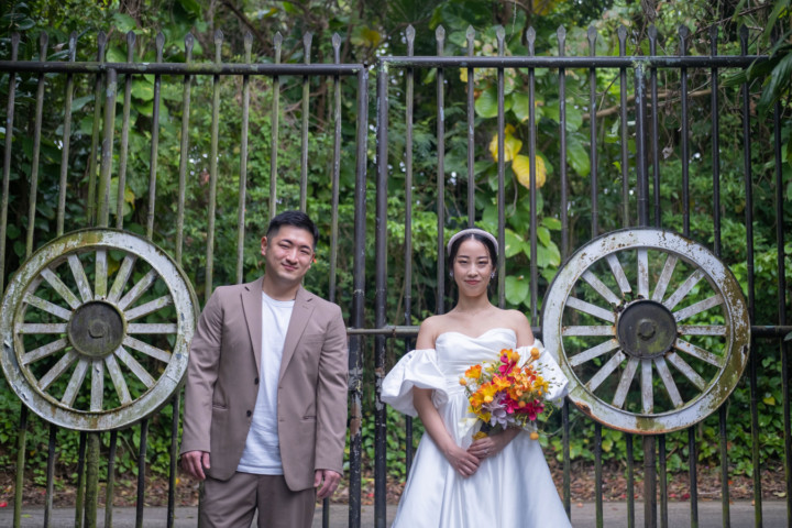 沖縄フォトウェディング(東南植物楽園)