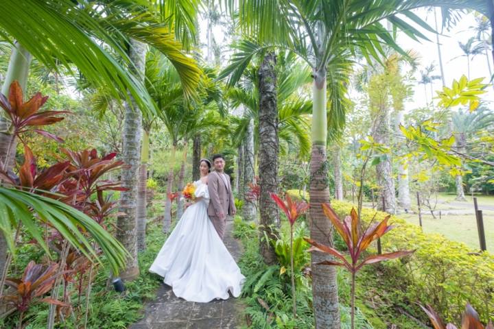 沖縄フォトウェディング(東南植物楽園)