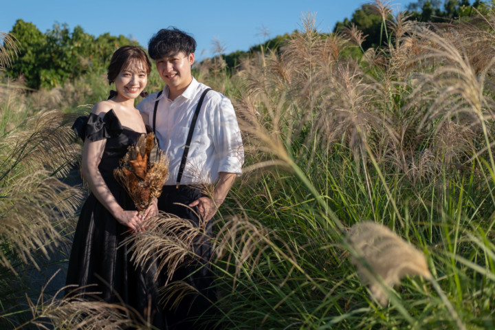 沖縄フォトウェディング(すすき)