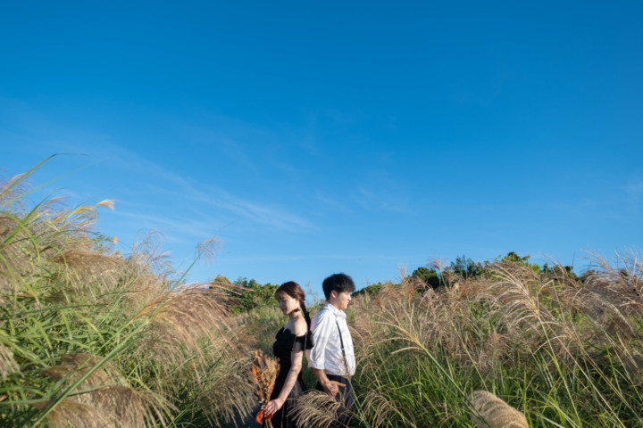 沖縄フォトウェディング(すすき)