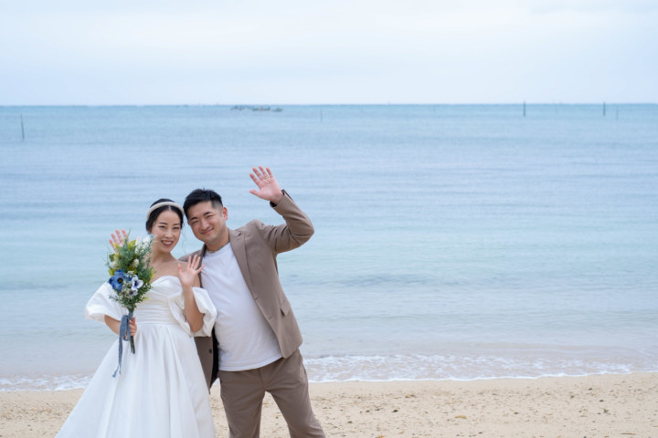 沖縄フォトウェディング(ビーチ)